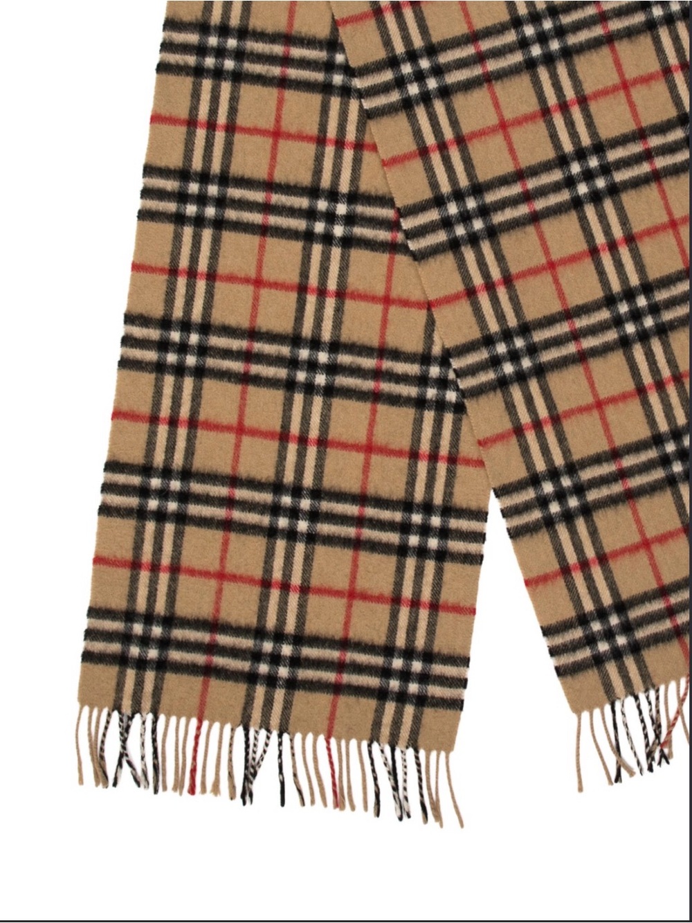 Burberry Cashmere Check Scarf